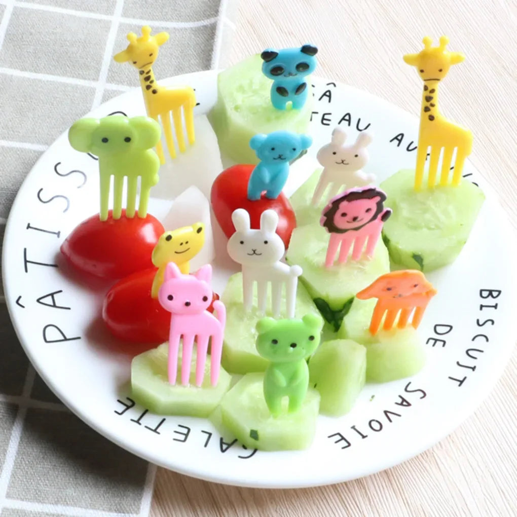 Mini forks for lunchbox (10 pieces)