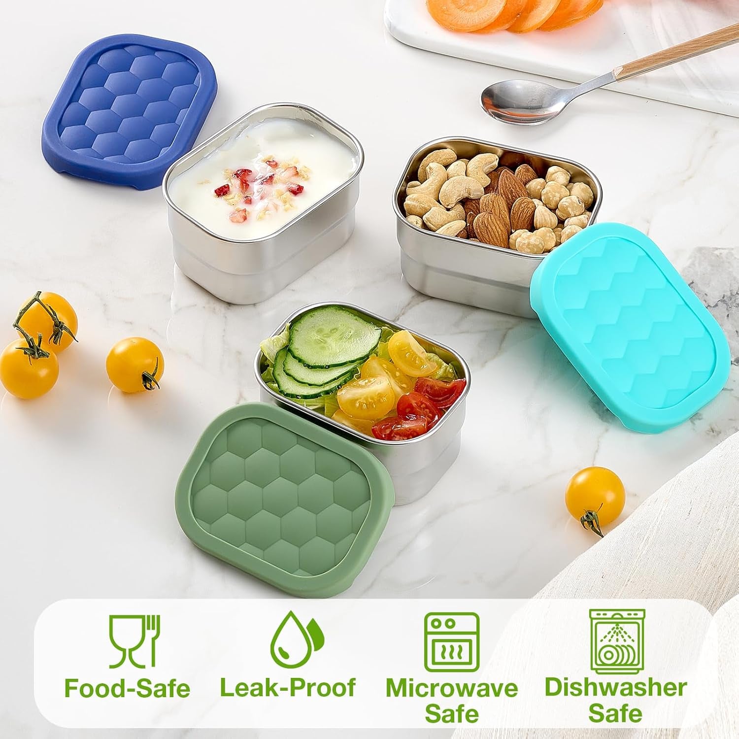 Snack Containers (3 pack)