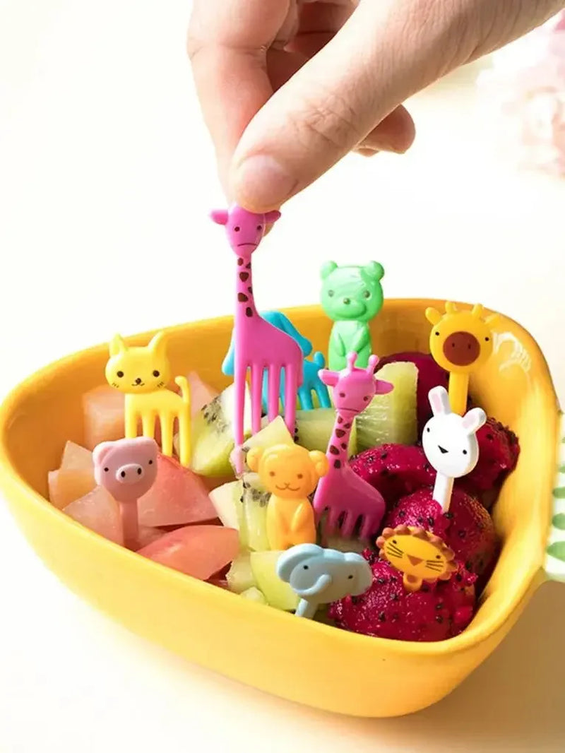Mini forks for lunchbox (10 pieces)