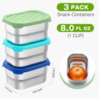 Snack Containers (3 pack)